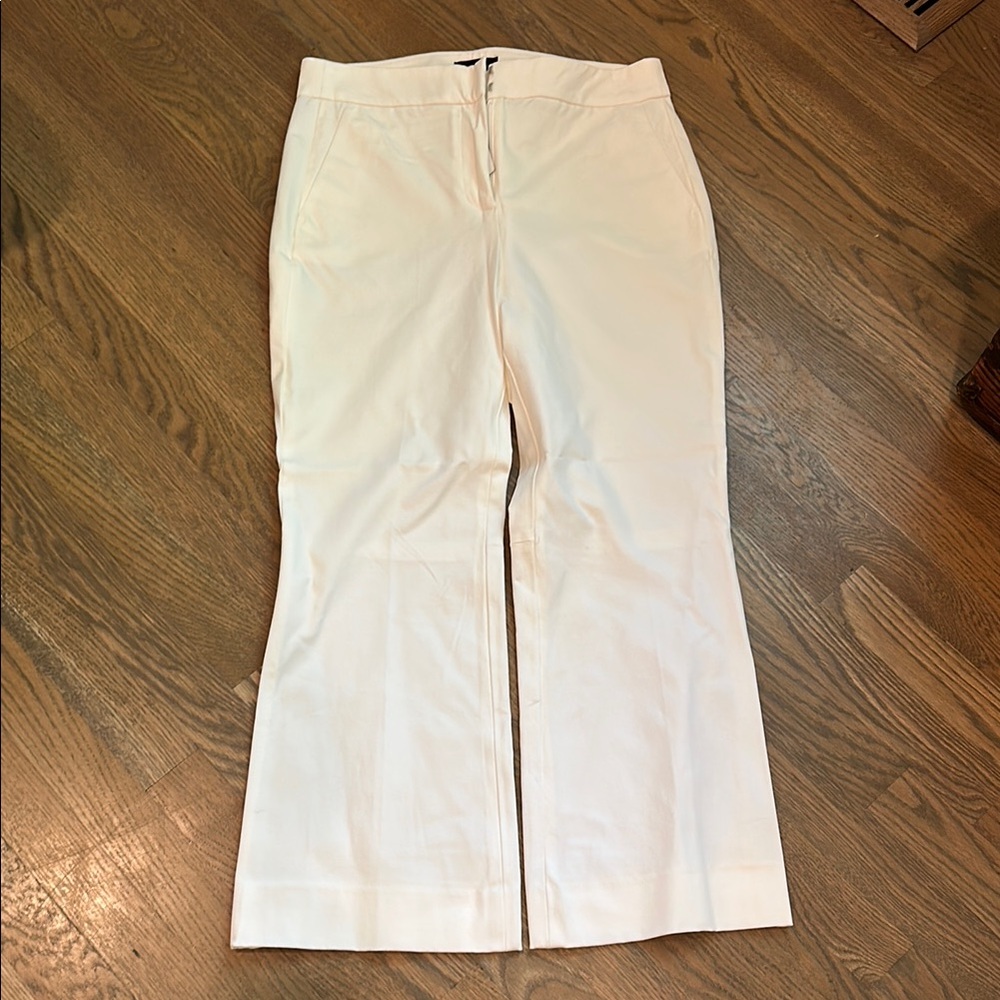 J.Crew Cream Trousers